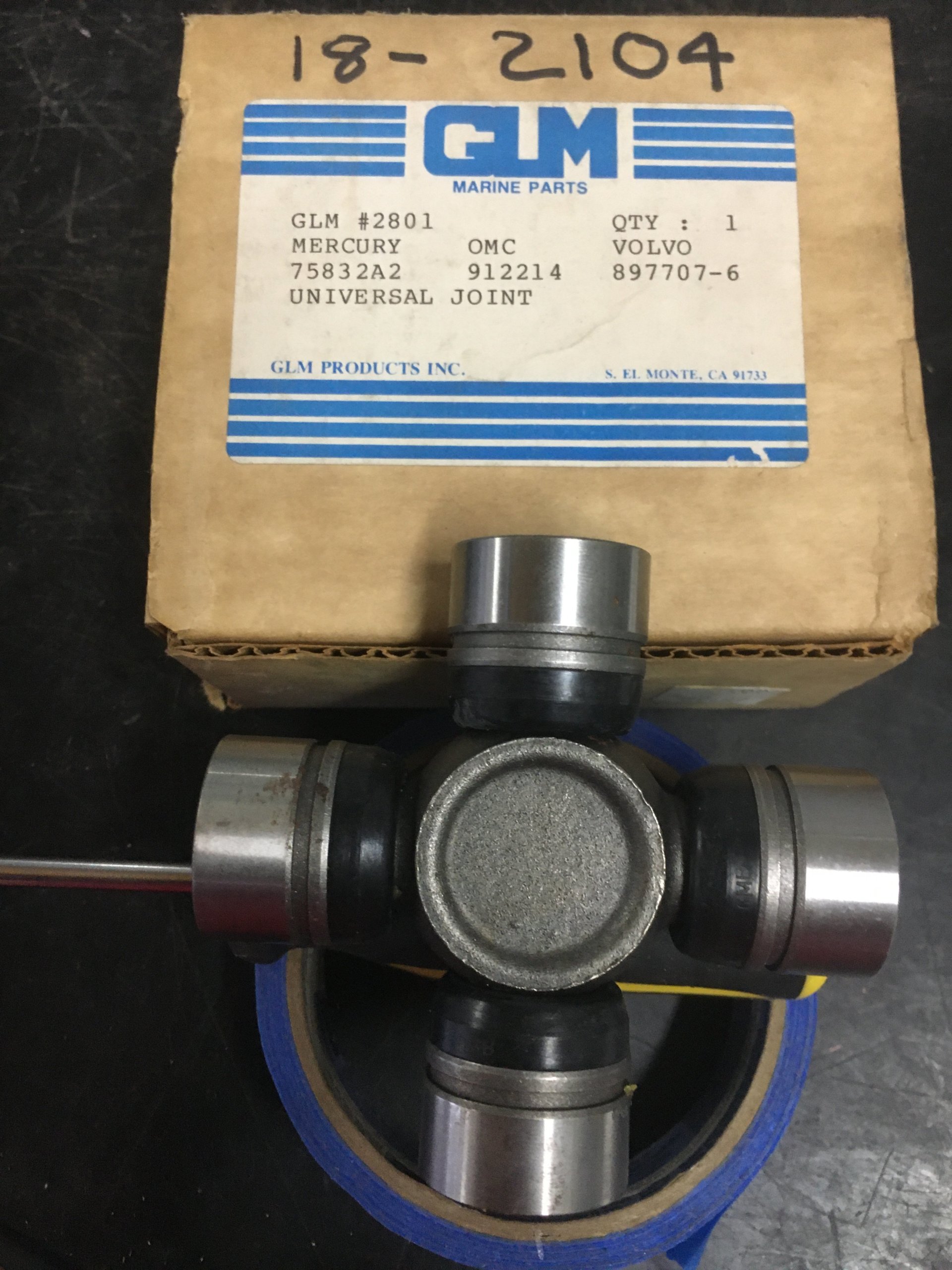 Buy GLM Marine Parts Universal Joint 182104, Harbor Shoppers